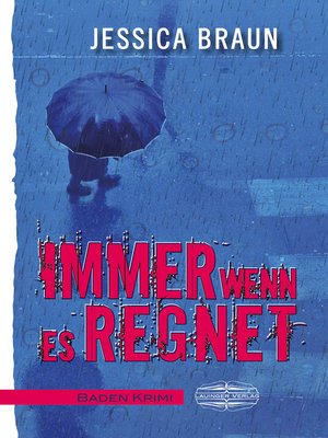 cover image of Immer wenn es regnet